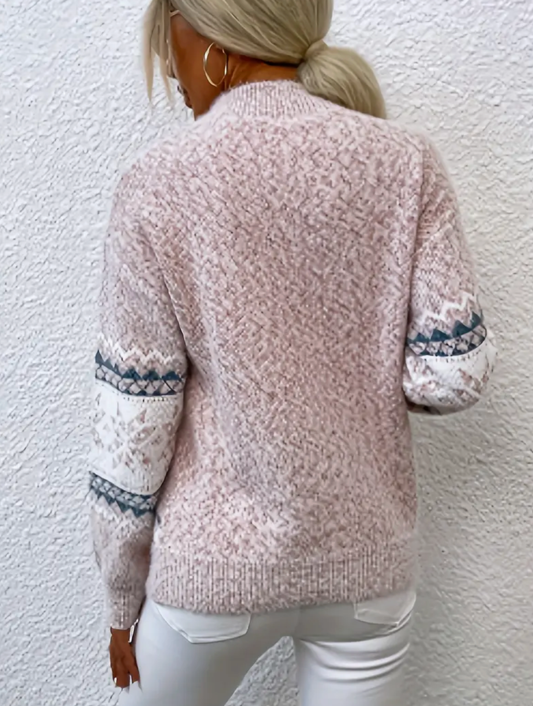 Stilla | Behagelig, Langærmet Strikpullover til Damer