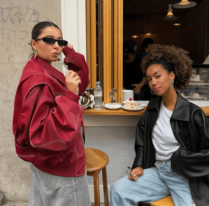 Stilla | Vintage Overdimensioneret Frakke