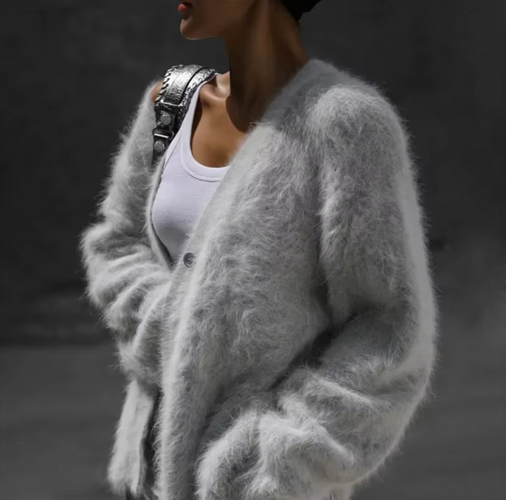 Stilla | Luksuriøs Cashmere-strikjakke Med Knapper