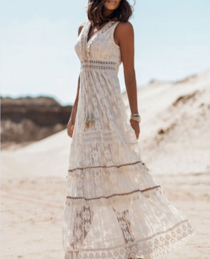 Stilla | Elegante Kjole in Boho Stil