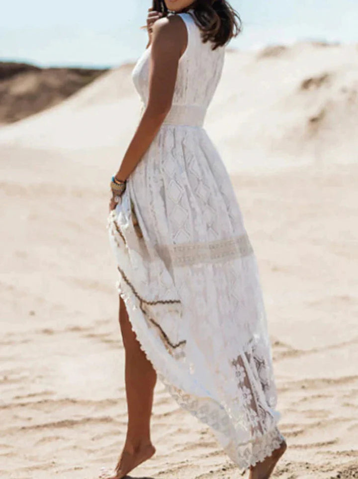 Stilla | Lang Boho Kjole med Elegance