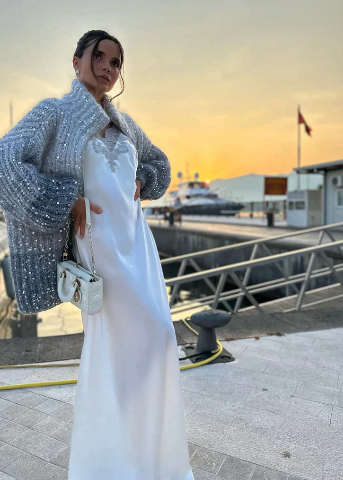 Stilla | Oversize Cardigan i Strik til Kvinder