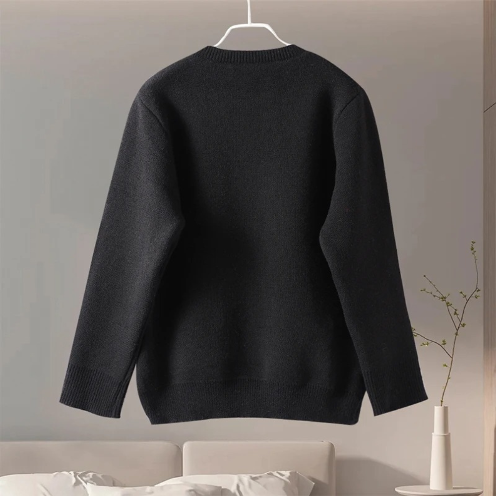 Stilla | Cardigan Kvinder med Rund Halslinje