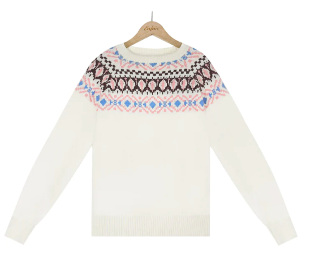 Stilla | Behagelig Retro Strikpullover