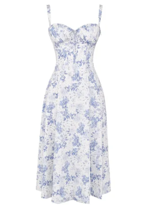 Stilla | Mellemstort Blomster Bustier