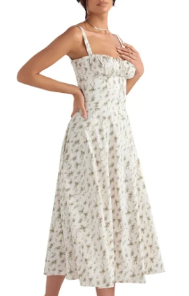 Stilla | Mellemstort Blomster Bustier