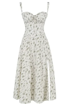 Stilla | Mellemstort Blomster Bustier