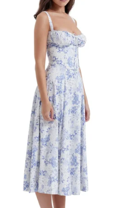 Stilla | Mellemstort Blomster Bustier