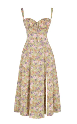 Stilla | Mellemstort Blomster Bustier