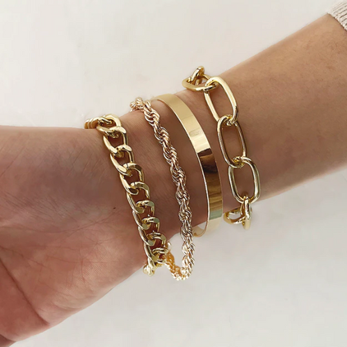 Stilla | Arm Candy Smukt 4delt Armbåndssæt