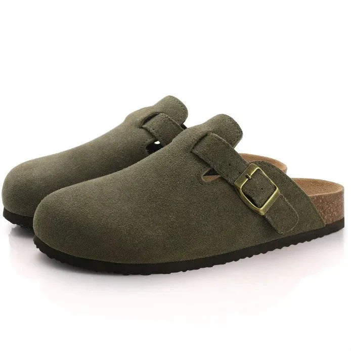 Stilla | Unisex Læder Boston Sandaler: Stil Og Kvalitet I Én