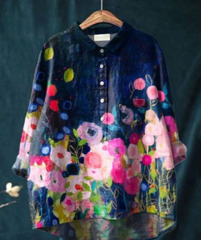 Stilla | Elegant blomsterskjorte
