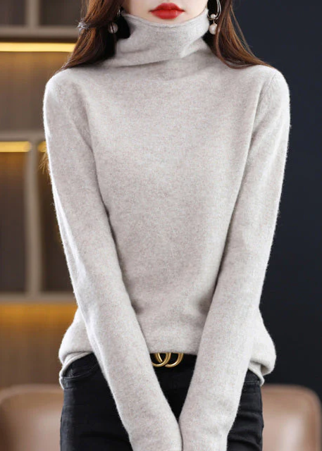 Stilla | Vinterchic: Rullekrave i Ren Uld For Stilfuld Elegance