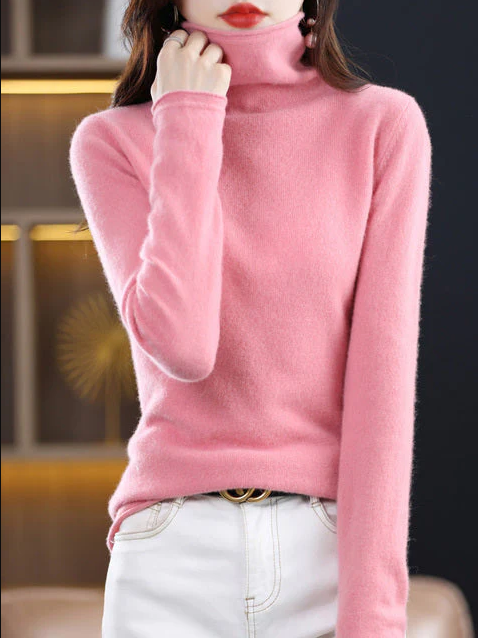 Stilla | Vinterchic: Rullekrave i Ren Uld For Stilfuld Elegance