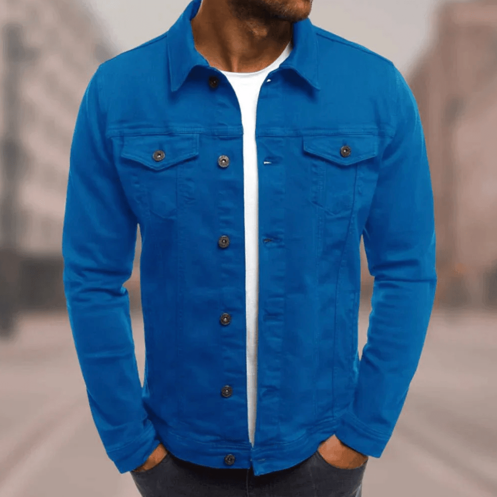 Stilla | Trendy Denim-Jakke til Mænd