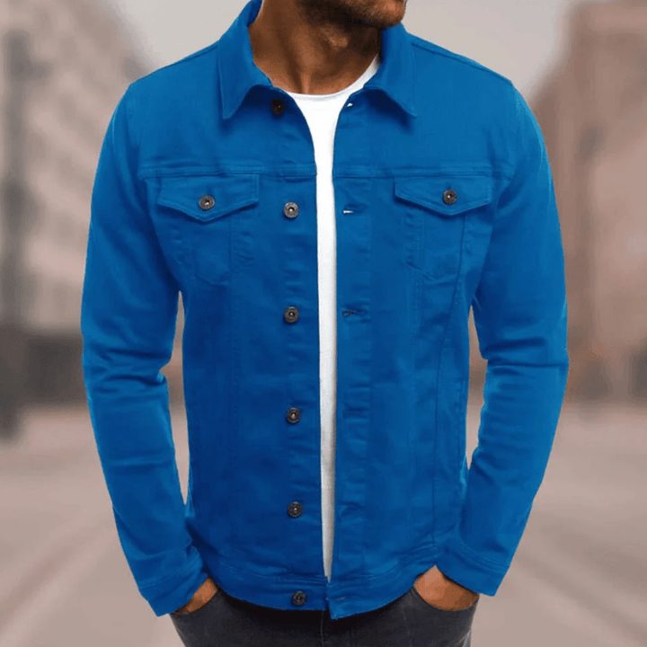 Stilla | Trendy Denim-Jakke til Mænd