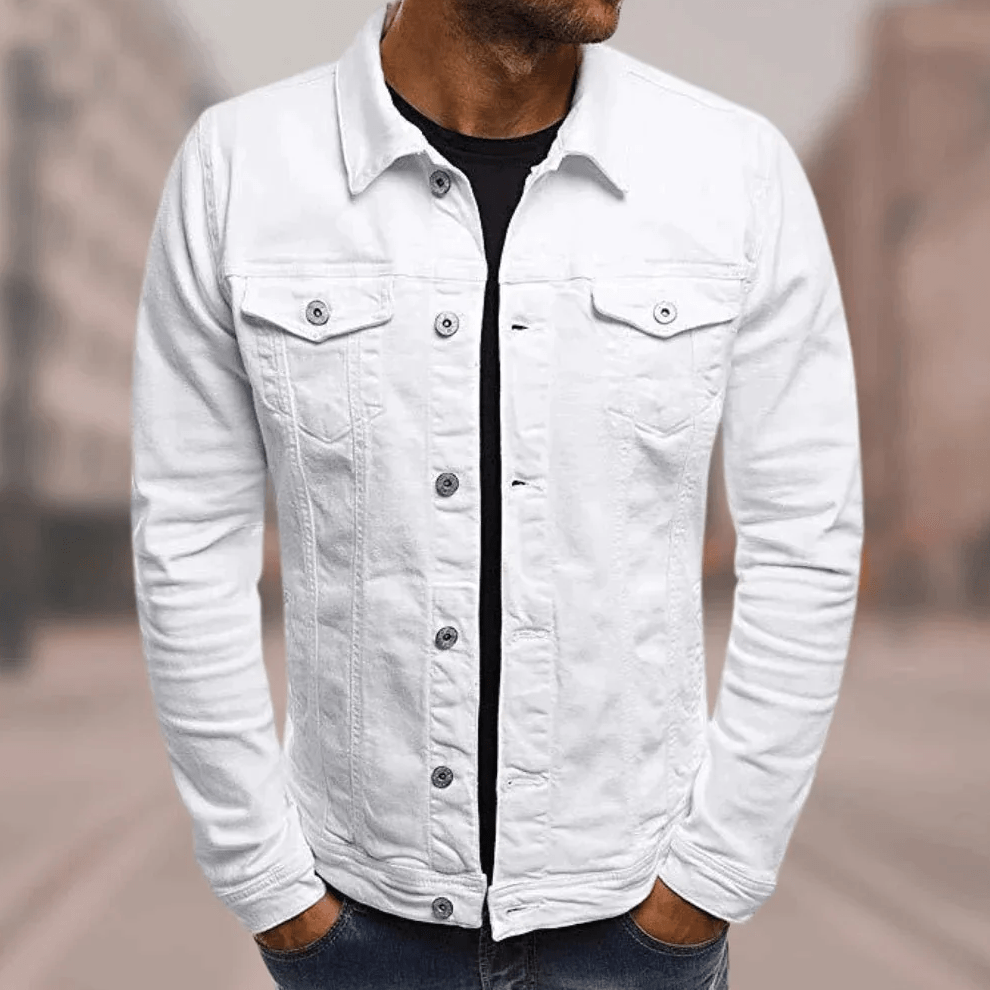 Stilla | Trendy Denim-Jakke til Mænd