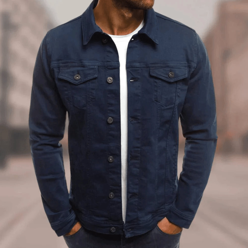 Stilla | Trendy Denim-Jakke til Mænd