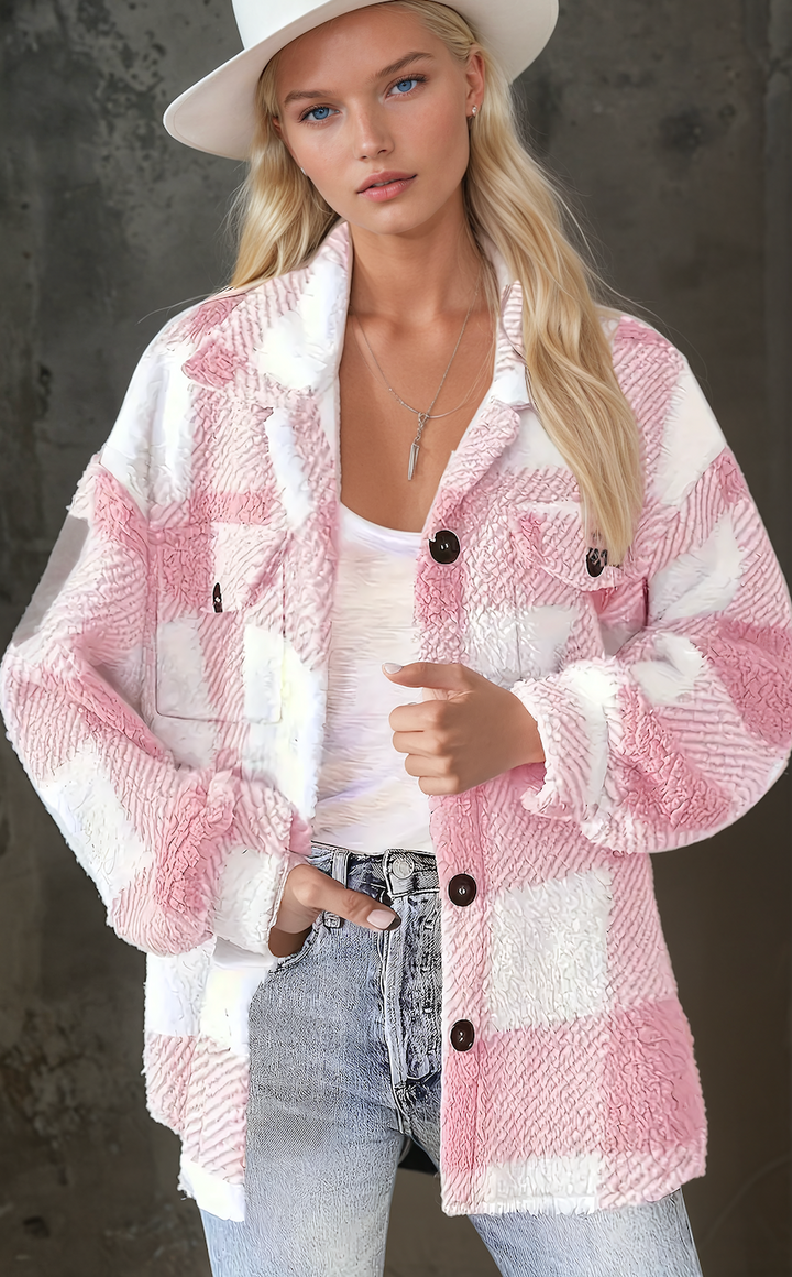 Stilla | Rutet jakke-design