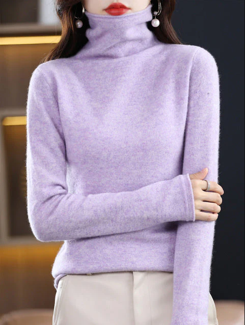 Stilla | Vinterchic: Rullekrave i Ren Uld For Stilfuld Elegance