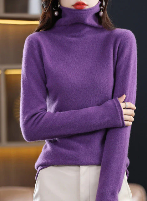 Stilla | Vinterchic: Rullekrave i Ren Uld For Stilfuld Elegance