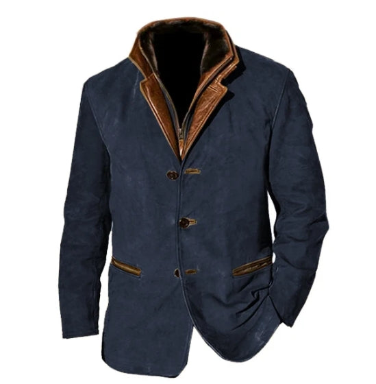 Stilla | Blazer - Lagdelt Krave og Knap-Front-Design