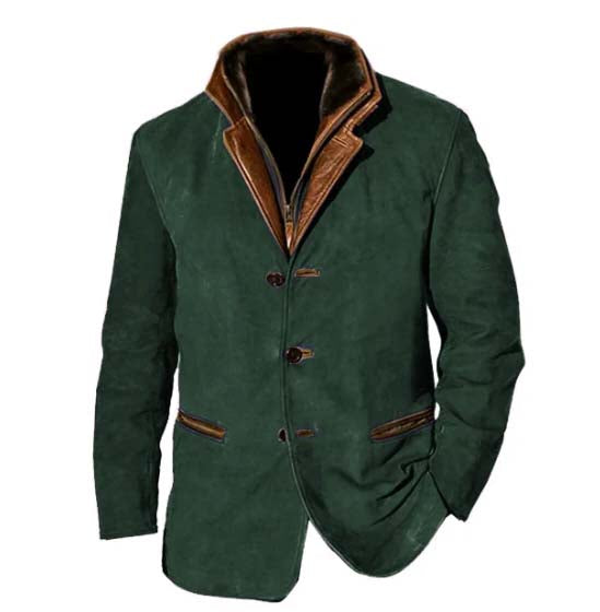 Stilla | Blazer - Lagdelt Krave og Knap-Front-Design