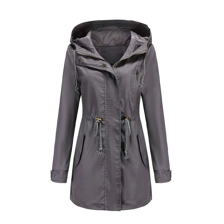Stilla | Trenchcoat med hætte