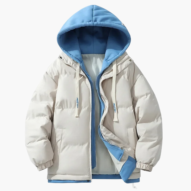 Stilla | Vinter Dunjakke med Hætte - Modetrendy Streetwear-Puffer til Hverdag & Udendørs