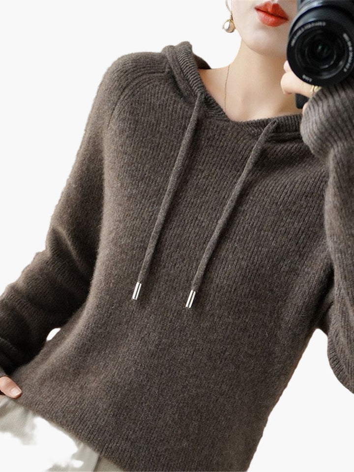 Stilla | Striktrøje med Hætte - Komfortabel, Modernes Hverdags-Hoodie
