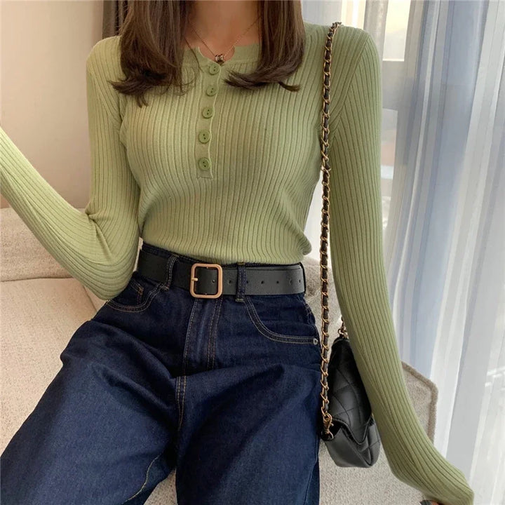 Stilla | Stilfuld Blød Strikpullover