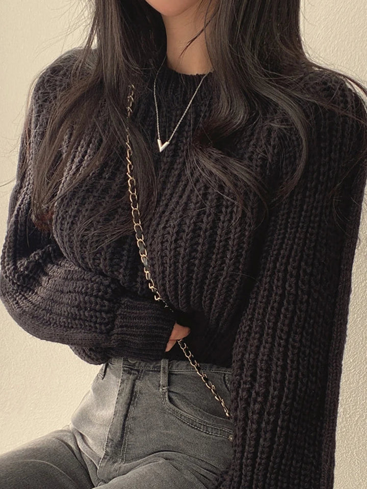 Stilla | Bred Vintage Pullover Til Kvinder