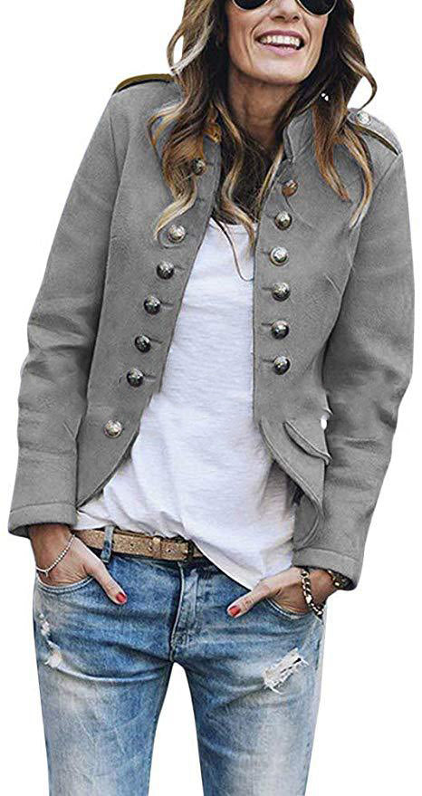 Stilla | Blazer med lange ærmer og moderne knapper til et klart og trendy look