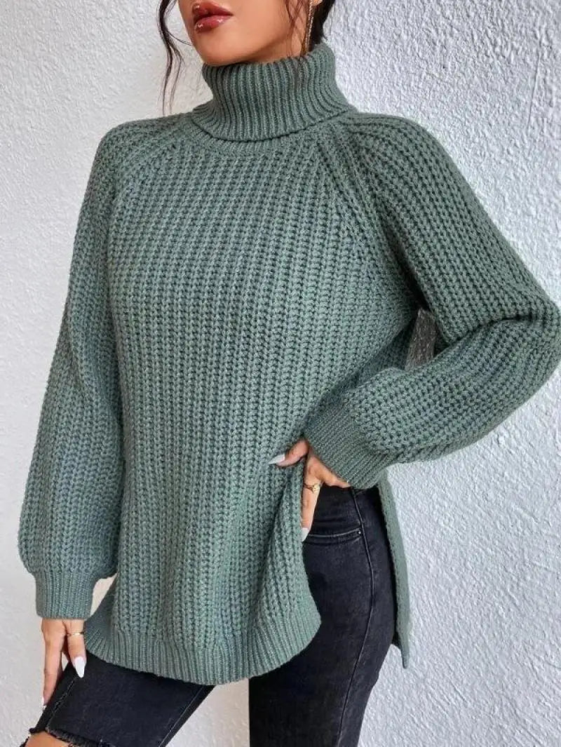 Stilla | Blød Rullekravesweater