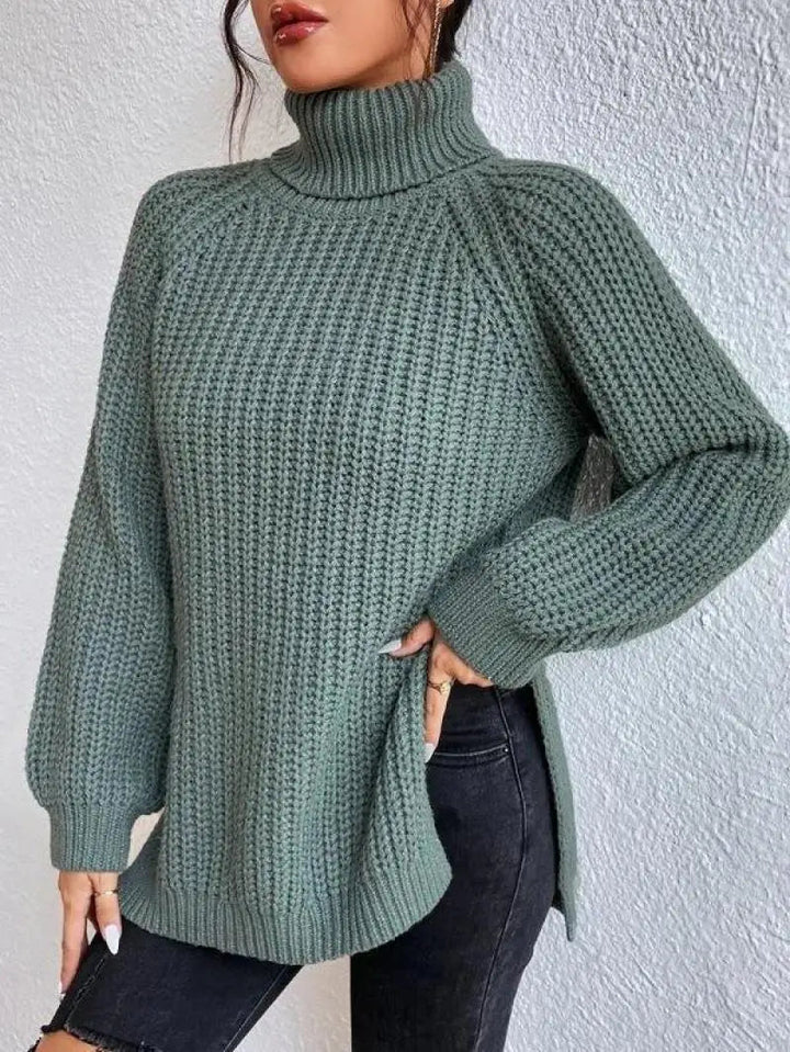 Stilla | Blød Rullekravesweater