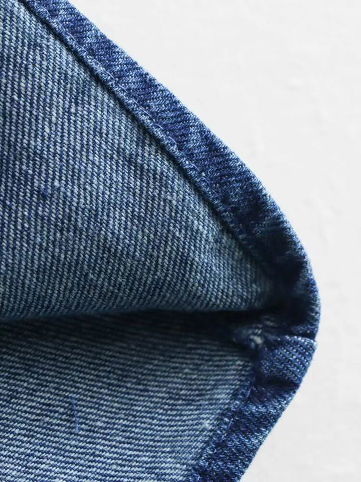 Stilla | Jeansjakke Med Knude