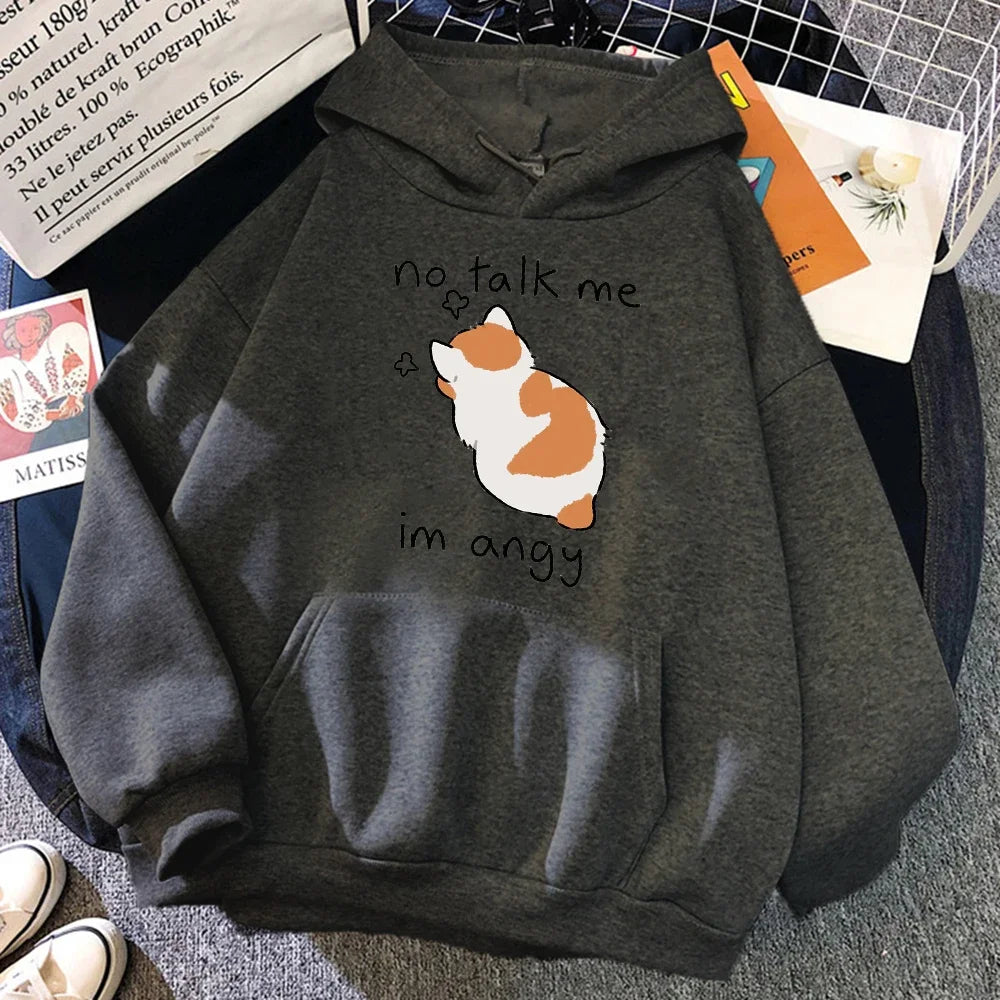 Stilla | Størrelse Kapuzenpullover Med Kattemotiv