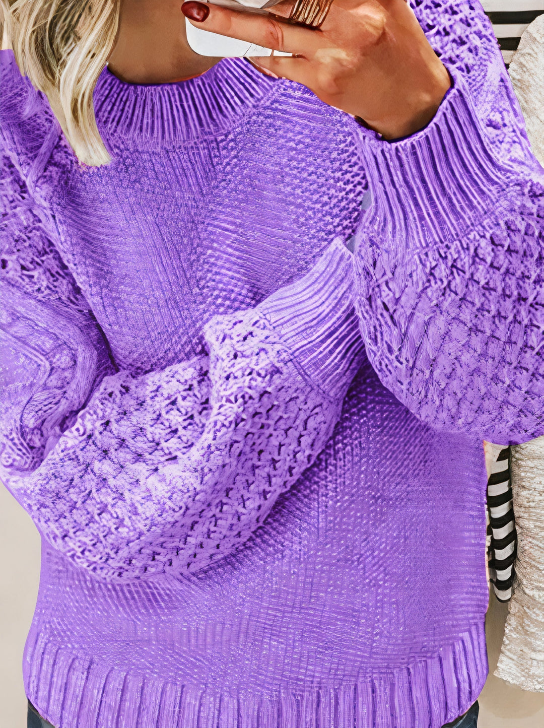Stilla | Enkelt strikpullover Stil
