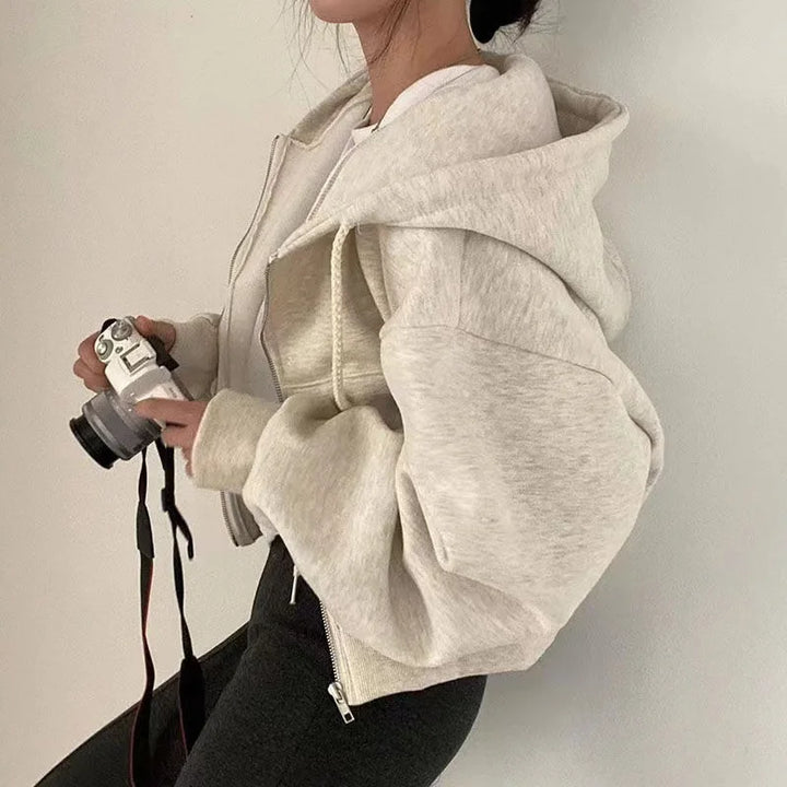 Stilla | Klassisk Korte Sweatshirt til Kvinder