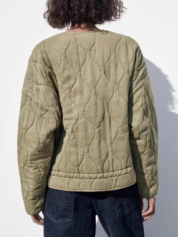 Stilla | Oversized Vintage Polstret Damejakke