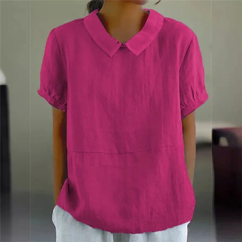 Stilla | Elegant Bluse Med Volumen