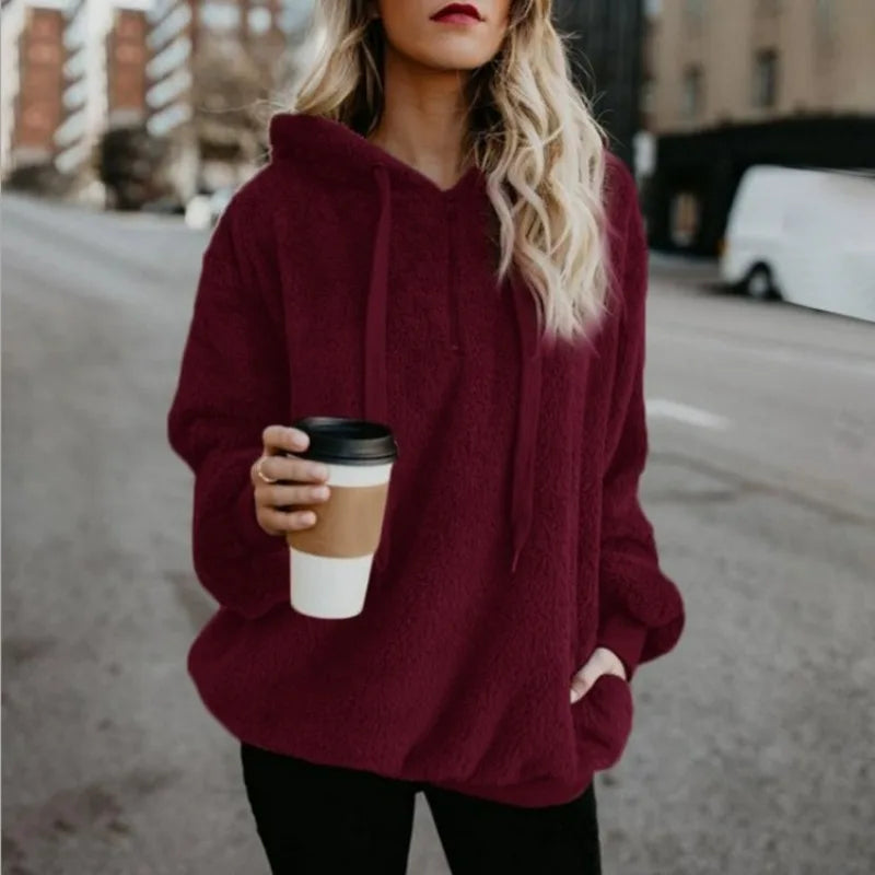 Stilla | Komfortabel, Oversize Fleece Pullover Til Damer