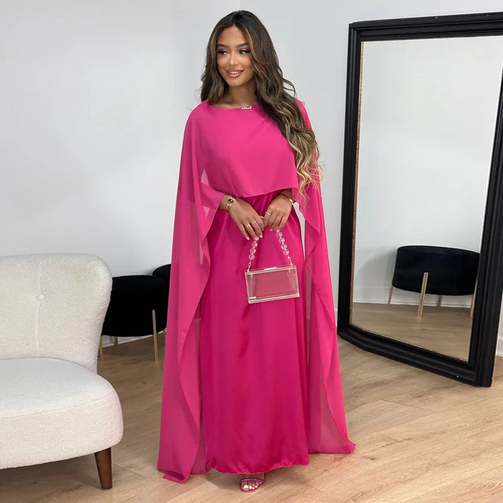 Stilla | Lange Kvinders Satin Kjoler Med Eksklusivt Look