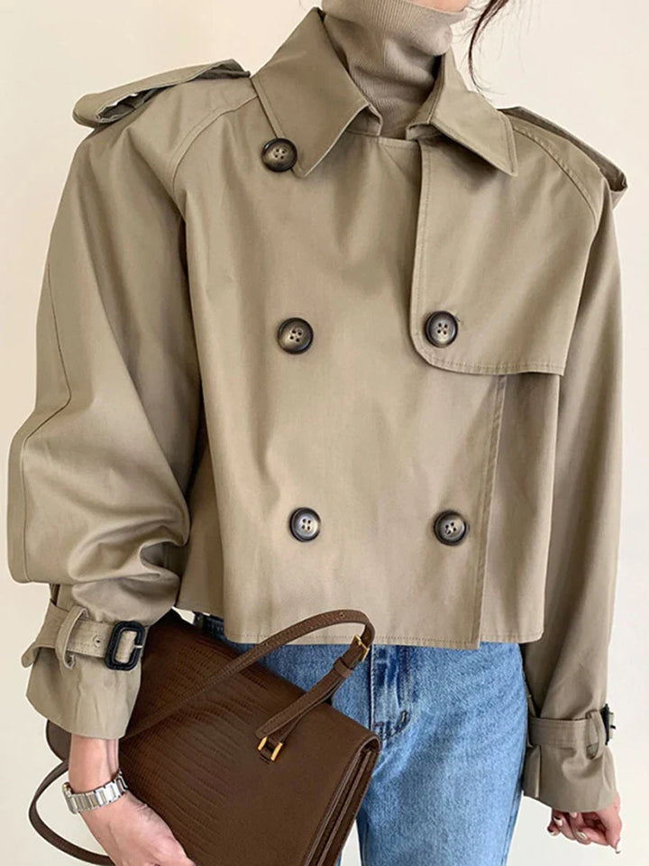 Stilla | Trendy Trenchcoat Til Kvinder