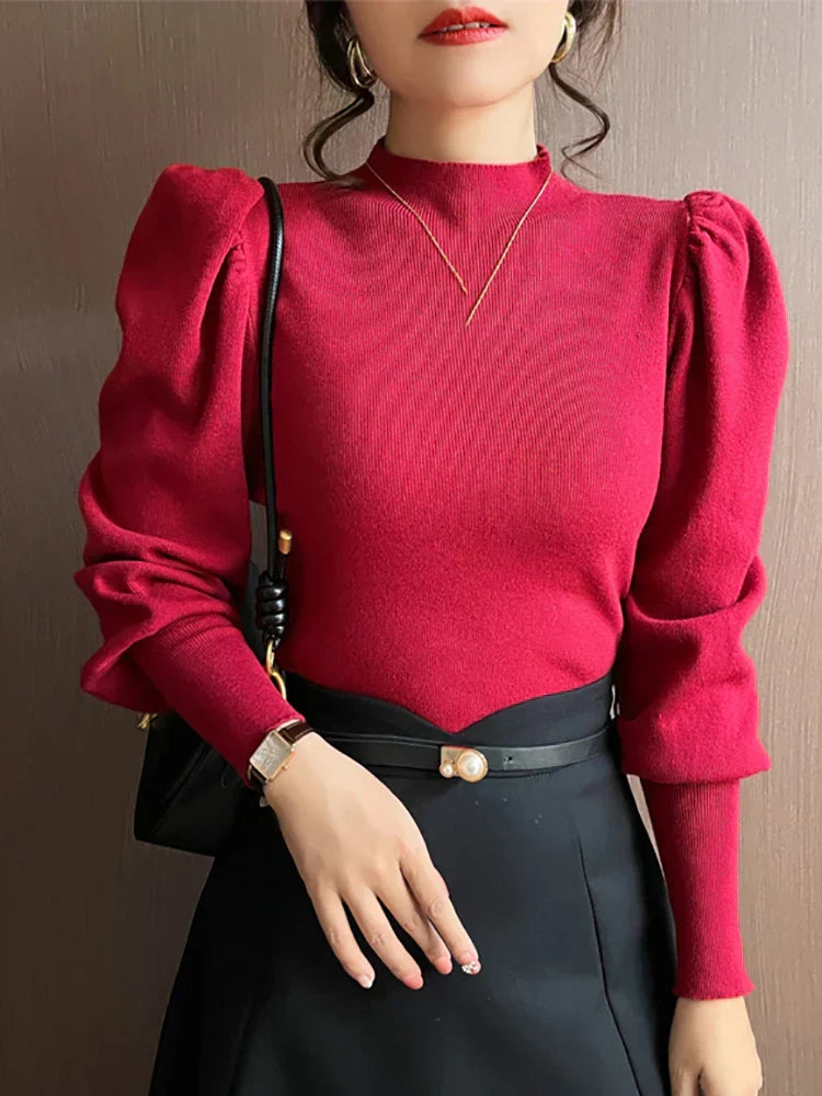 Stilla | Rullekrave sweater Fra Rabea