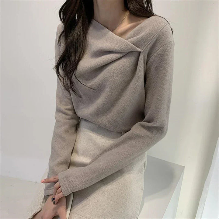 Stilla | Hygget damvelours pullover