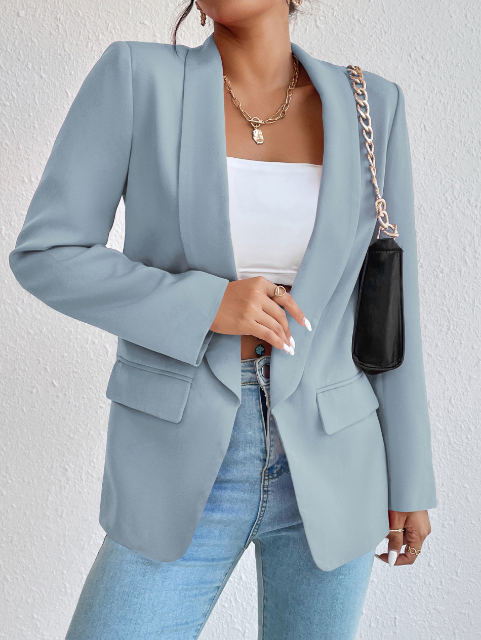 Stilla | Blazer Dame Ensfarvet
