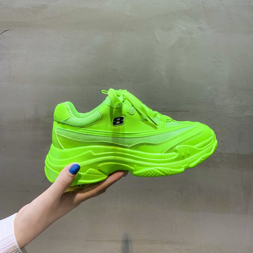 Stilla | Elegante Sneakers Neonfarver Til Kvinder