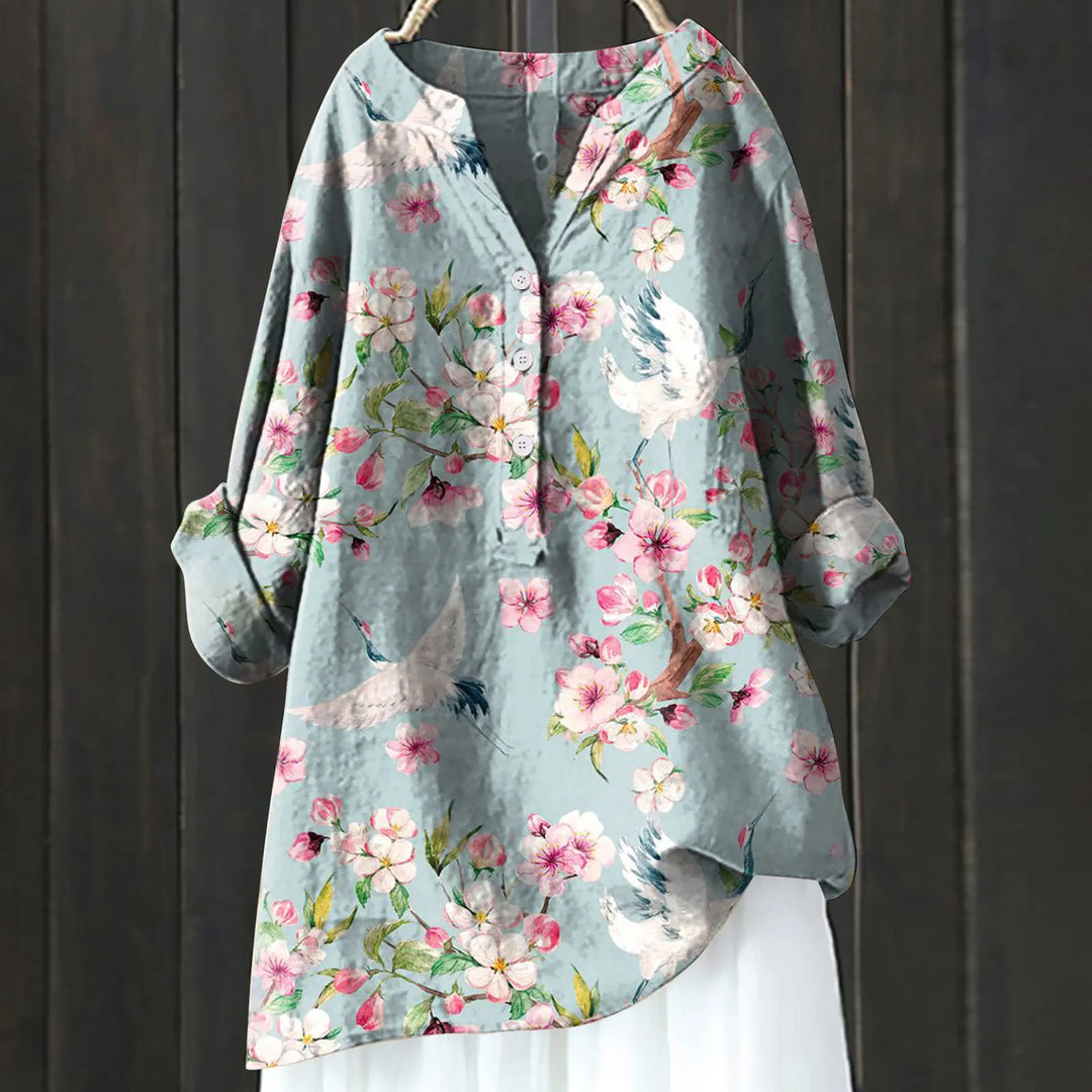 Stilla | Afslappet blomstret bluse