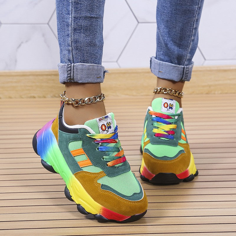 Stilla | Farverige Orthopædiske Sneakers Med Stil